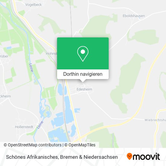 Schönes Afrikanisches Karte