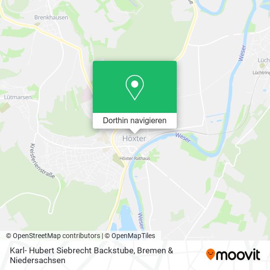 Karl- Hubert Siebrecht Backstube Karte
