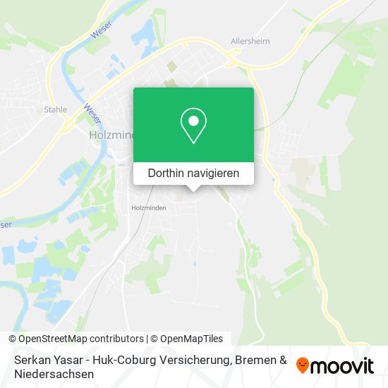 Serkan Yasar - Huk-Coburg Versicherung Karte