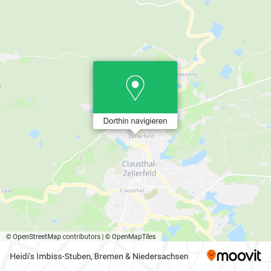Heidi's Imbiss-Stuben Karte