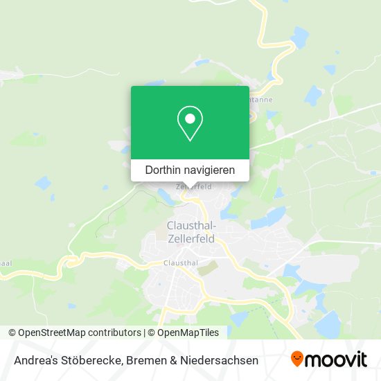 Andrea's Stöberecke Karte