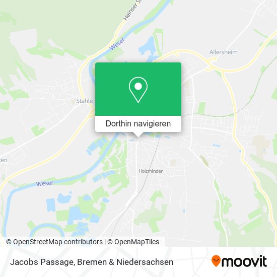 Jacobs Passage Karte