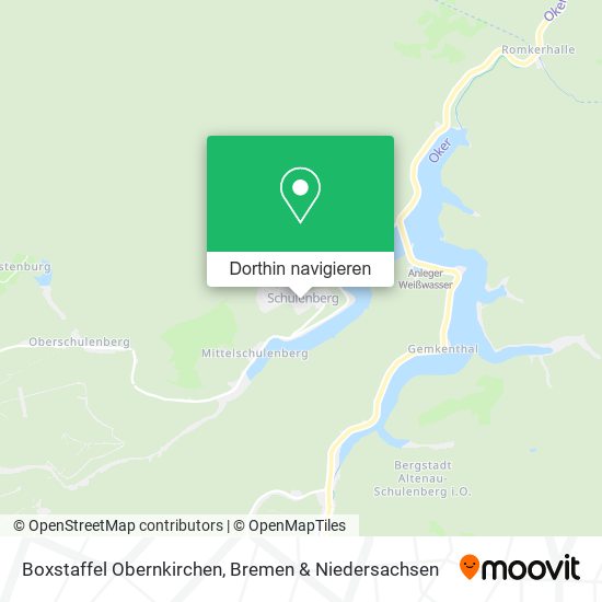 Boxstaffel Obernkirchen Karte