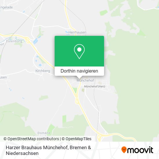 Harzer Brauhaus Münchehof Karte