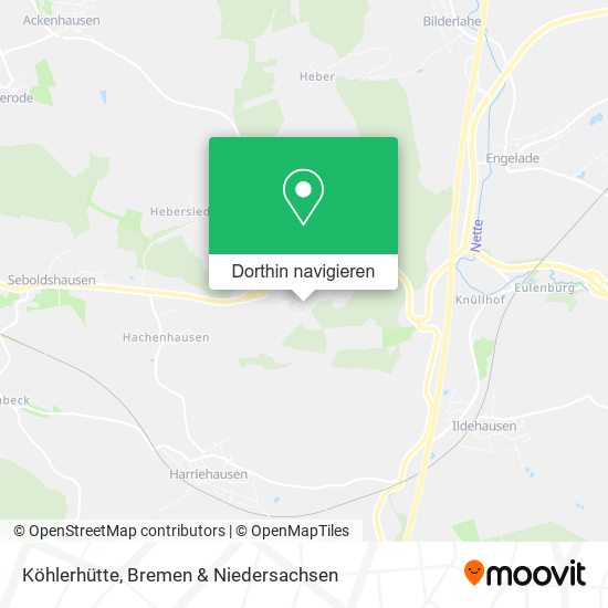 Köhlerhütte Karte