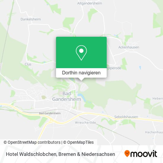 Hotel Waldschlobchen Karte