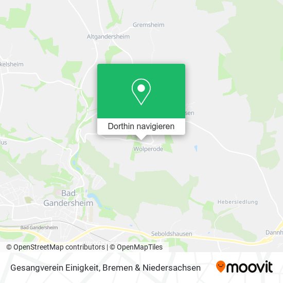 Gesangverein Einigkeit Karte