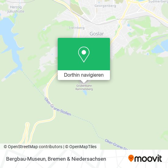 Bergbau-Museun Karte