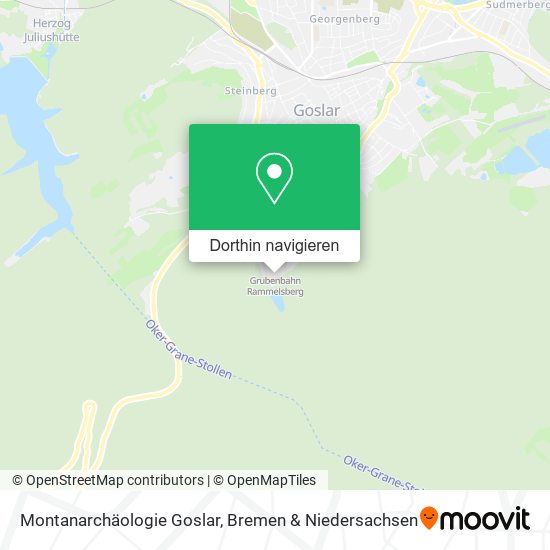 Montanarchäologie Goslar Karte