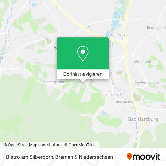Bistro am Silberborn Karte