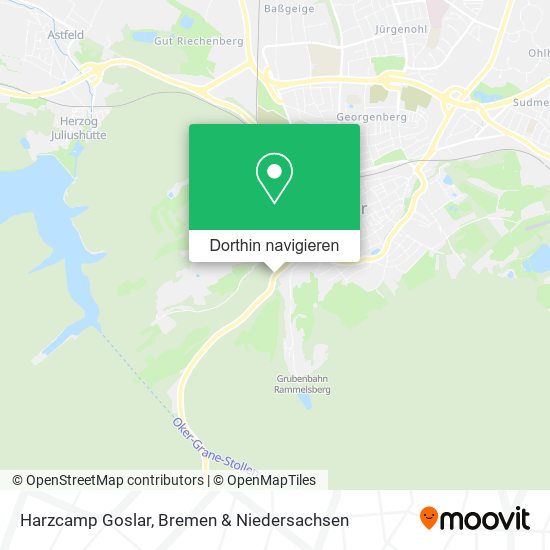 Harzcamp Goslar Karte