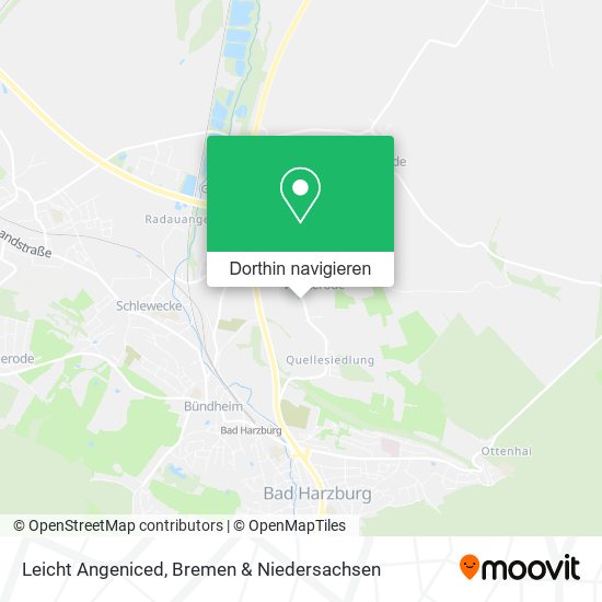Leicht Angeniced Karte