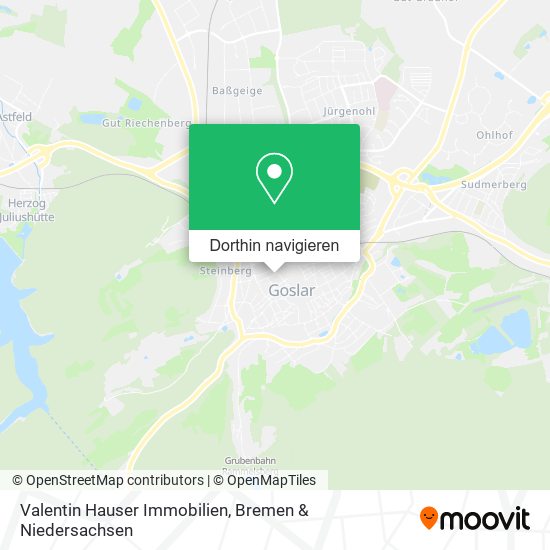 Valentin Hauser Immobilien Karte