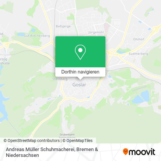 Andreas Müller Schuhmacherei Karte