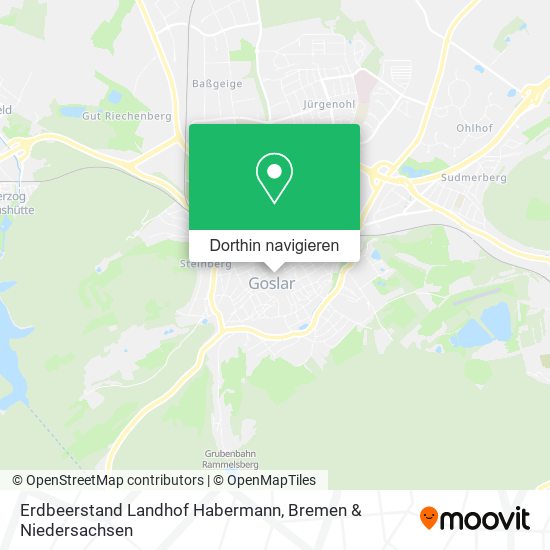 Erdbeerstand Landhof Habermann Karte