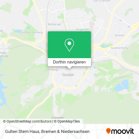 Gulten Stern Haus Karte