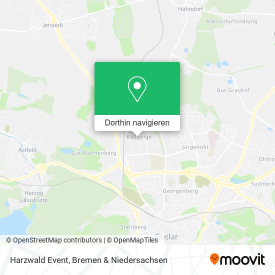 Harzwald Event Karte