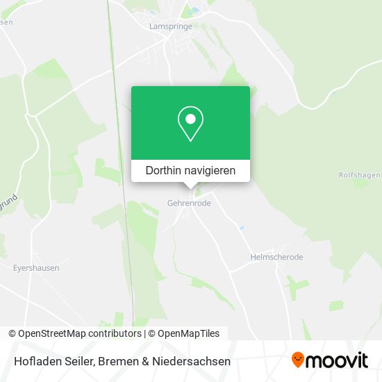 Hofladen Seiler Karte