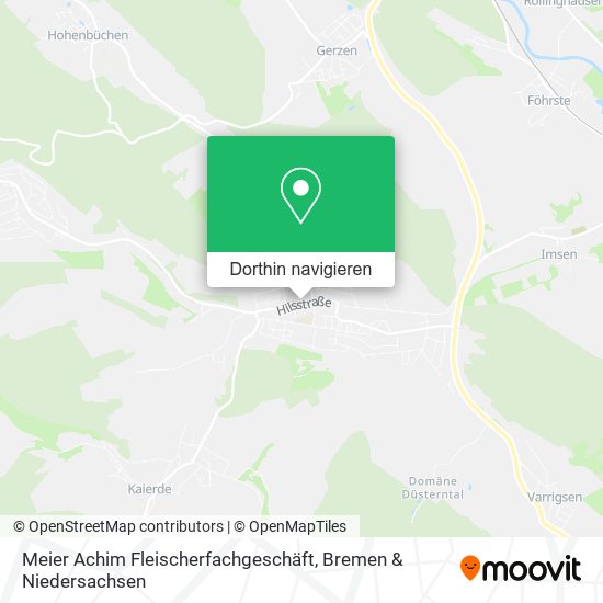Meier Achim Fleischerfachgeschäft Karte