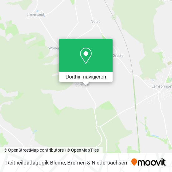 Reitheilpädagogik Blume Karte