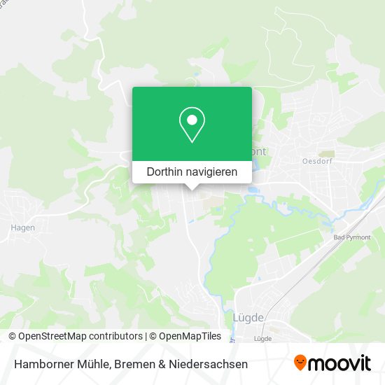 Hamborner Mühle Karte