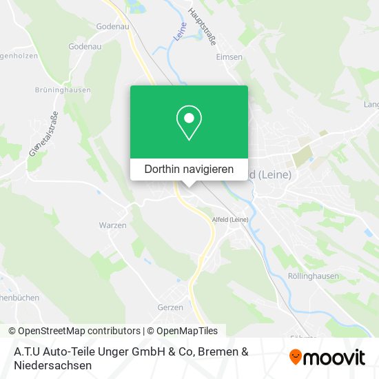 A.T.U Auto-Teile Unger GmbH & Co Karte