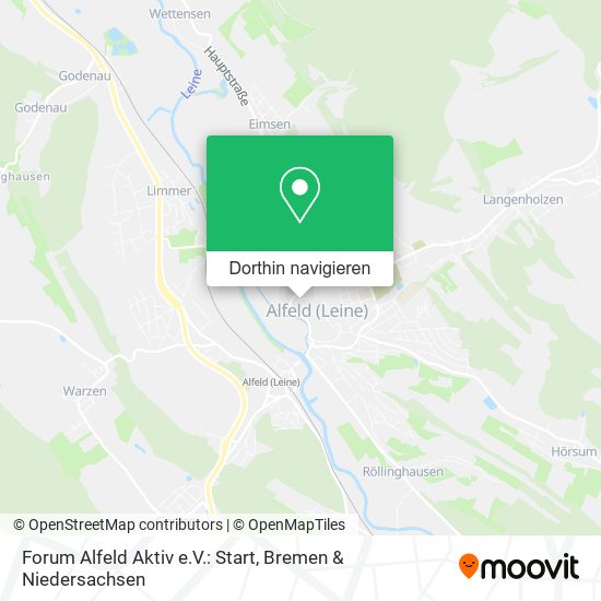 Forum Alfeld Aktiv e.V.: Start Karte