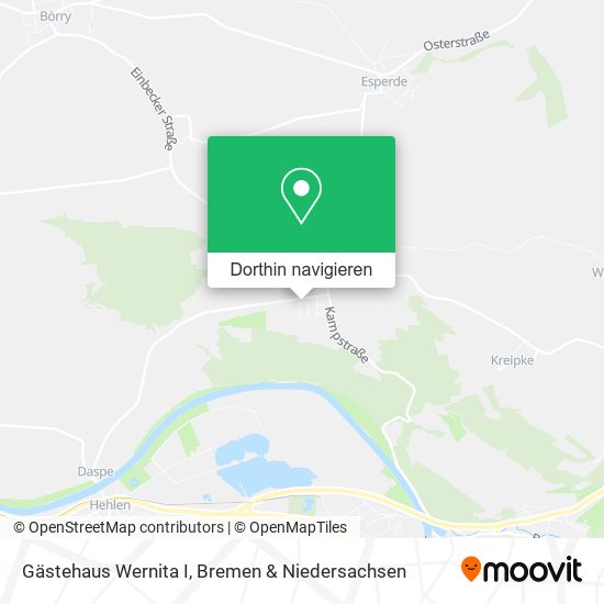 Gästehaus Wernita I Karte