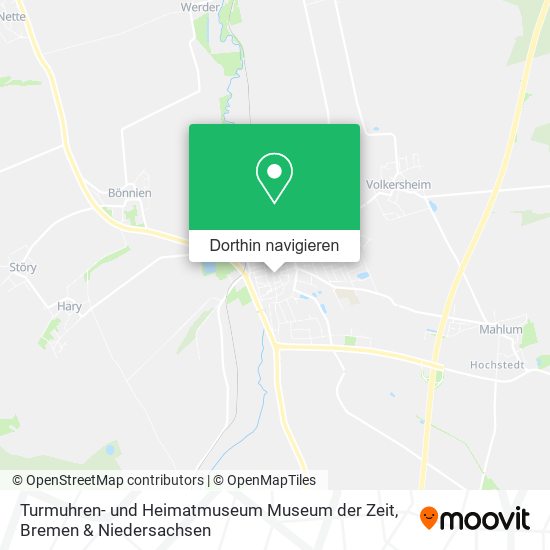 Turmuhren- und Heimatmuseum Museum der Zeit Karte