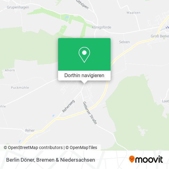 Berlin Döner Karte