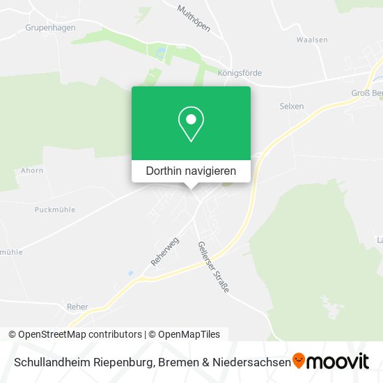 Schullandheim Riepenburg Karte