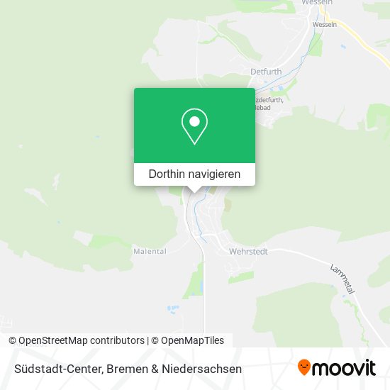 Südstadt-Center Karte