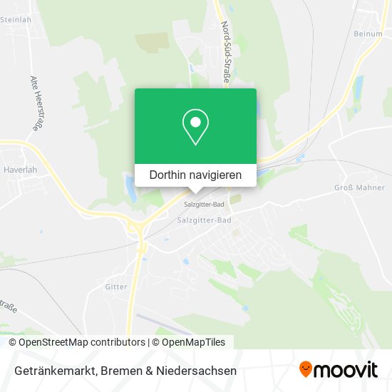 Getränkemarkt Karte