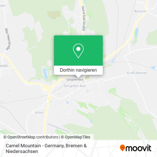 Camel Mountain - Germany Karte