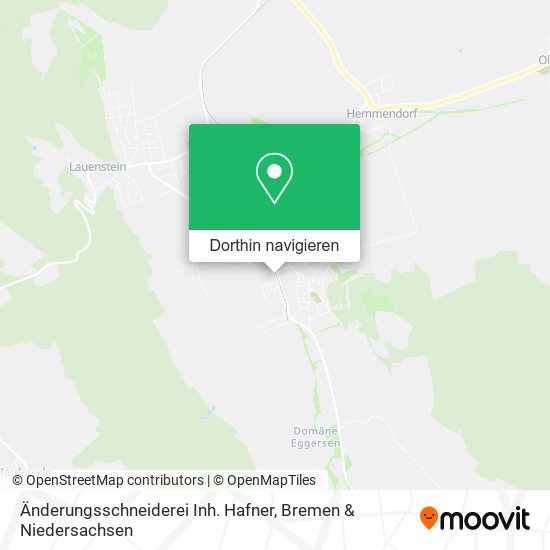 Änderungsschneiderei Inh. Hafner Karte