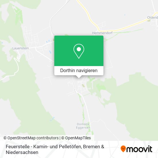 Feuerstelle - Kamin- und Pelletöfen Karte