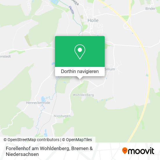 Forellenhof am Wohldenberg Karte