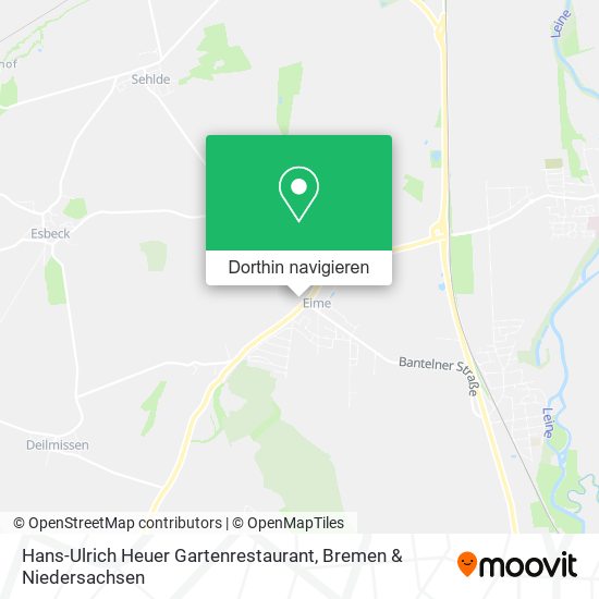 Hans-Ulrich Heuer Gartenrestaurant Karte