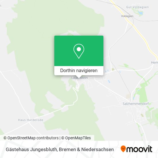 Gästehaus Jungesbluth Karte