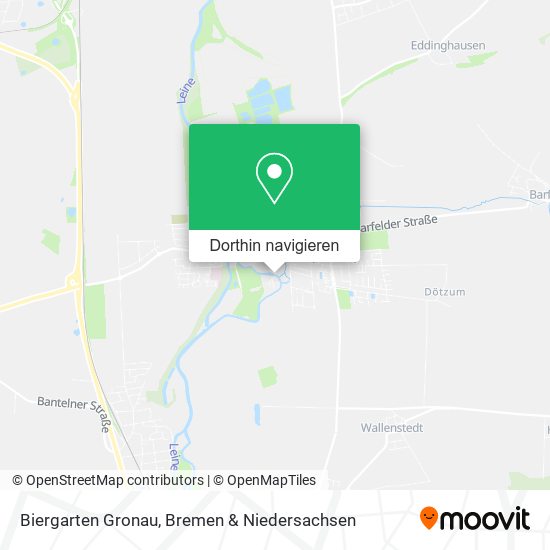 Biergarten Gronau Karte