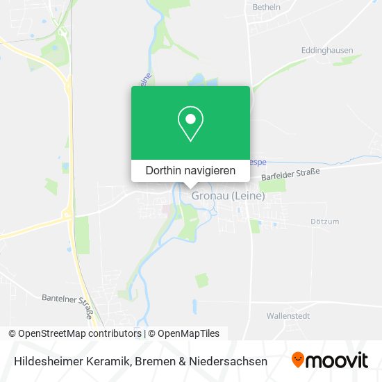 Hildesheimer Keramik Karte