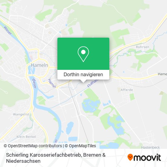 Schierling Karosseriefachbetrieb Karte