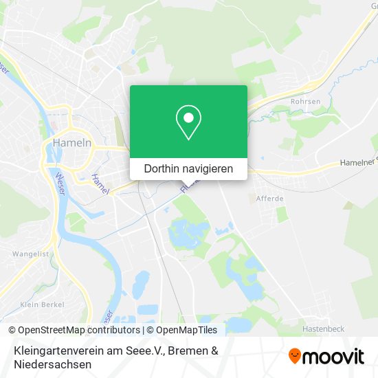 Kleingartenverein am Seee.V. Karte