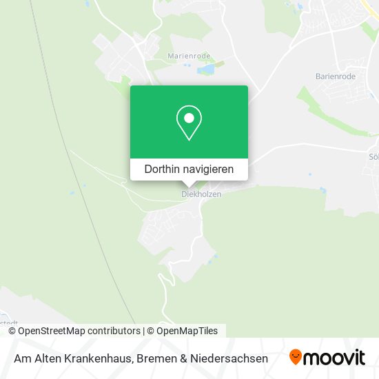 Am Alten Krankenhaus Karte