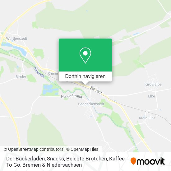 Der Bäckerladen, Snacks, Belegte Brötchen, Kaffee To Go Karte