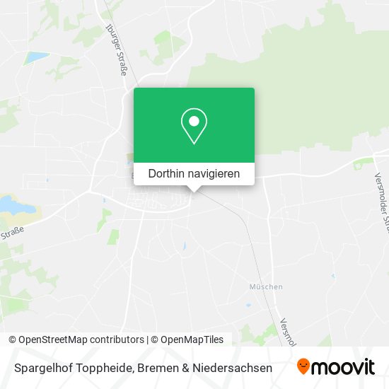 Spargelhof Toppheide Karte
