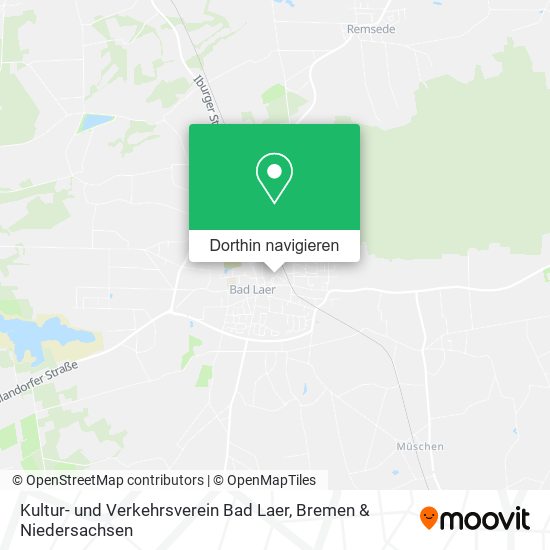 Kultur- und Verkehrsverein Bad Laer Karte