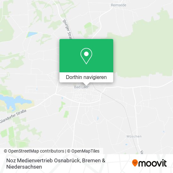 Noz Medienvertrieb Osnabrück Karte