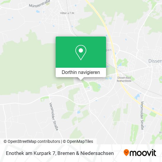 Enothek am Kurpark 7 Karte