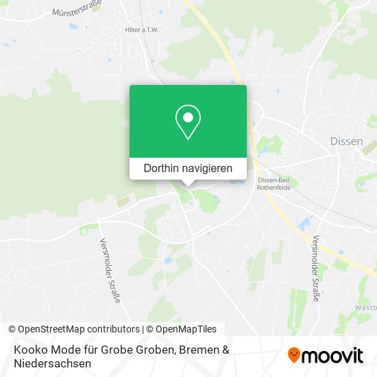 Kooko Mode für Grobe Groben Karte